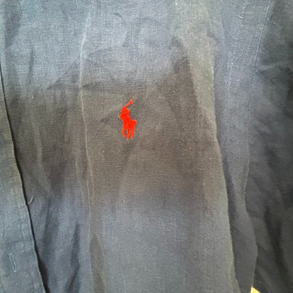 Ralph Lauren men's Custom Fit Button Down Shirt - Picture 4 of 9